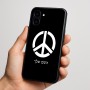 כיסוי בעיצוב אישי עם השם שלך לדגם - Nothing Phone (3a) בעיצוב סמל השלום