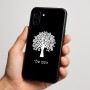 כיסוי בעיצוב אישי עם השם שלך לדגם - Nothing Phone (3a) בעיצוב עץ