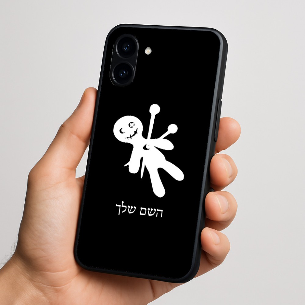 כיסוי בעיצוב אישי עם השם שלך לדגם - Nothing Phone (3a) בעיצוב וודו