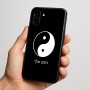 כיסוי בעיצוב אישי עם השם שלך לדגם - Nothing Phone (3a) בעיצוב סמל יינג יאנג