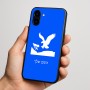 כיסוי בעיצוב אישי עם השם שלך לדגם - Nothing Phone (3a) בעיצוב נשר אמריקאי