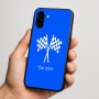 כיסוי בעיצוב אישי עם השם שלך לדגם - Nothing Phone (3a) בעיצוב דגל המירוץ