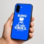 כיסוי בעיצוב אישי עם השם שלך לדגם - Nothing Phone (3a) בעיצוב מלך הגריל