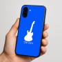 כיסוי בעיצוב אישי עם השם שלך לדגם - Nothing Phone (3a) בעיצוב גיטרה