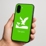 כיסוי בעיצוב אישי עם השם שלך לדגם - Nothing Phone (3a) בעיצוב נשר אמריקאי