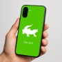 כיסוי בעיצוב אישי עם השם שלך לדגם - Nothing Phone (3a) בעיצוב תנין