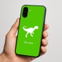כיסוי בעיצוב אישי עם השם שלך לדגם - Nothing Phone (3a) בעיצוב דינוזאור