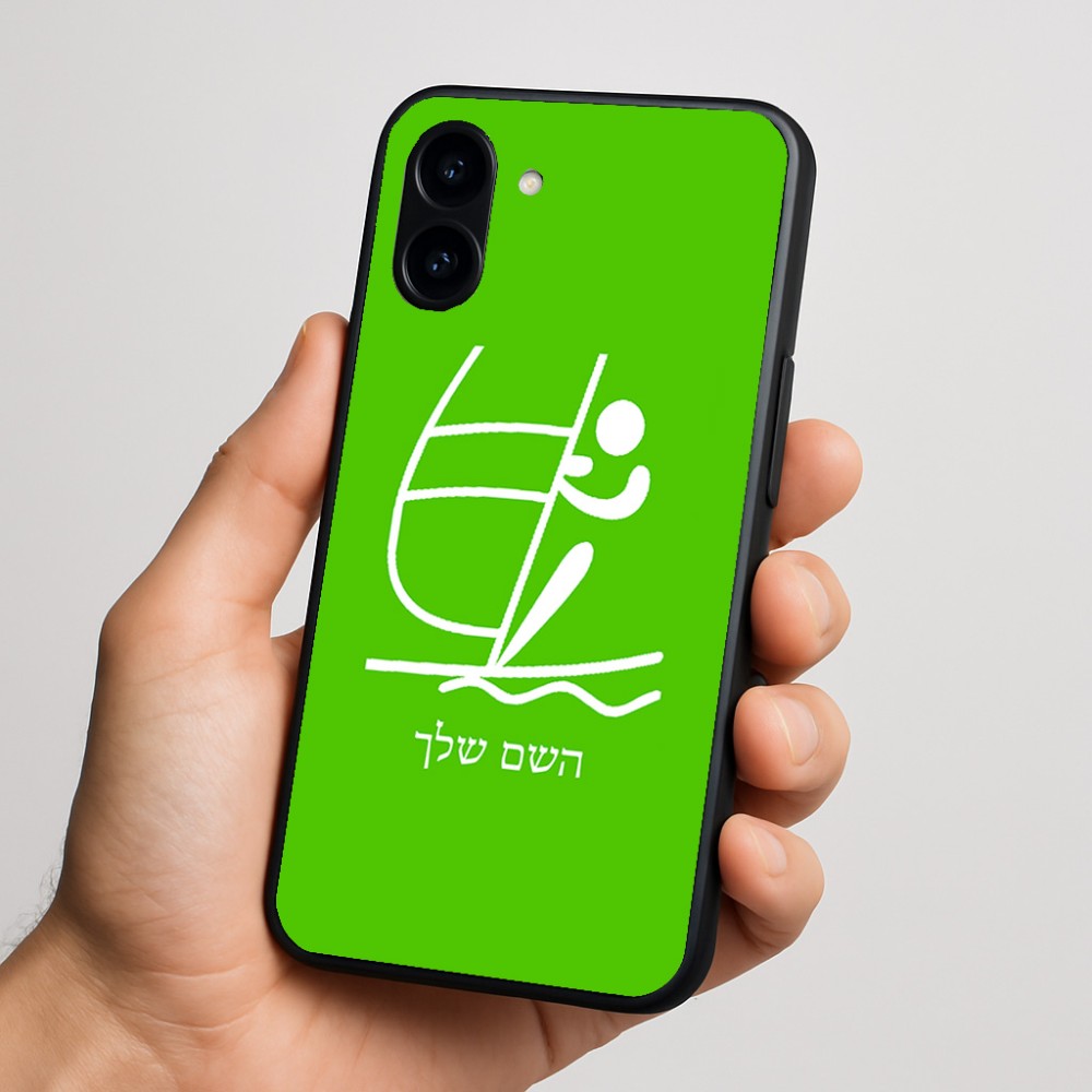כיסוי בעיצוב אישי עם השם שלך לדגם - Nothing Phone (3a) בעיצוב שייט אולימפי