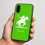 כיסוי בעיצוב אישי עם השם שלך לדגם - Nothing Phone (3a) בעיצוב שחקן פולו - סוס