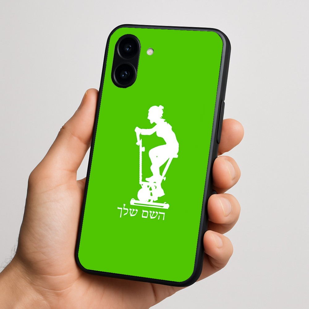 כיסוי בעיצוב אישי עם השם שלך לדגם - Nothing Phone (3a) בעיצוב אימון ספינינג - אישה