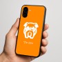 כיסוי בעיצוב אישי עם השם שלך לדגם - Nothing Phone (3a) בעיצוב פרצוף בולדוג