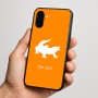 כיסוי בעיצוב אישי עם השם שלך לדגם - Nothing Phone (3a) בעיצוב תנין