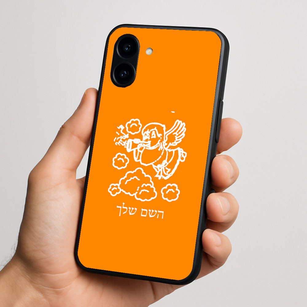 כיסוי בעיצוב אישי עם השם שלך לדגם - Nothing Phone (3a) בעיצוב מחזמר אנג'ל 2
