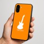 כיסוי בעיצוב אישי עם השם שלך לדגם - Nothing Phone (3a) בעיצוב גיטרה