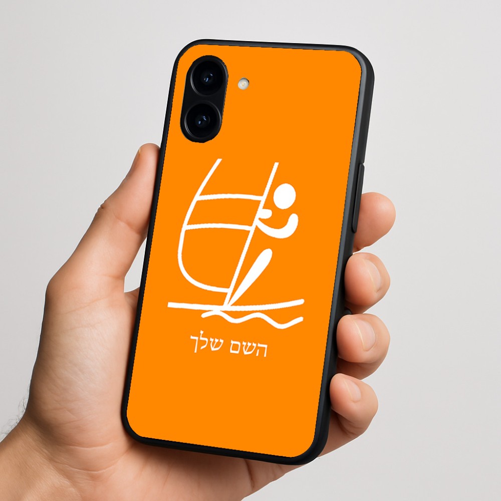 כיסוי בעיצוב אישי עם השם שלך לדגם - Nothing Phone (3a) בעיצוב שייט אולימפי