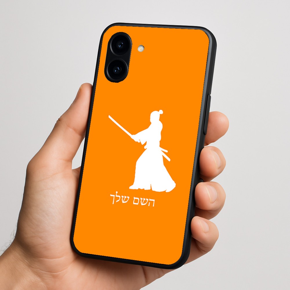 כיסוי בעיצוב אישי עם השם שלך לדגם - Nothing Phone (3a) בעיצוב סמוראי