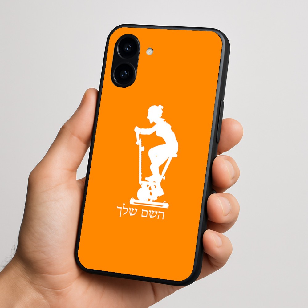 כיסוי בעיצוב אישי עם השם שלך לדגם - Nothing Phone (3a) בעיצוב אימון ספינינג - אישה