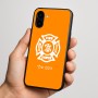 כיסוי בעיצוב אישי עם השם שלך לדגם - Nothing Phone (3a) בעיצוב כבאי - תגית