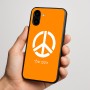 כיסוי בעיצוב אישי עם השם שלך לדגם - Nothing Phone (3a) בעיצוב סמל השלום