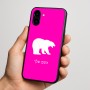 כיסוי בעיצוב אישי עם השם שלך לדגם - Nothing Phone (3a) בעיצוב דוב