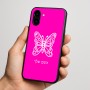 כיסוי בעיצוב אישי עם השם שלך לדגם - Nothing Phone (3a) בעיצוב פרפר
