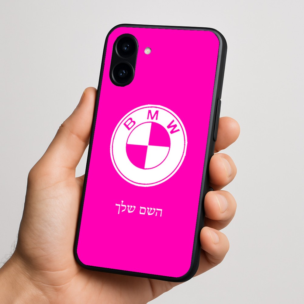 כיסוי בעיצוב אישי עם השם שלך לדגם - Nothing Phone (3a) בעיצוב ב.מ.וו