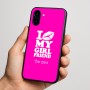 כיסוי בעיצוב אישי עם השם שלך לדגם - Nothing Phone (3a) בעיצוב לנשק את החברה שלי