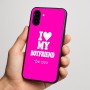 כיסוי בעיצוב אישי עם השם שלך לדגם - Nothing Phone (3a) בעיצוב אוהבת את החבר שלי