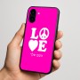 כיסוי בעיצוב אישי עם השם שלך לדגם - Nothing Phone (3a) בעיצוב אהבה