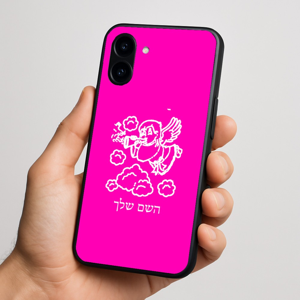 כיסוי בעיצוב אישי עם השם שלך לדגם - Nothing Phone (3a) בעיצוב מחזמר אנג'ל 2