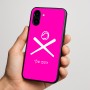 כיסוי בעיצוב אישי עם השם שלך לדגם - Nothing Phone (3a) בעיצוב כדור בסיס