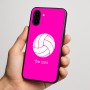 כיסוי בעיצוב אישי עם השם שלך לדגם - Nothing Phone (3a) בעיצוב כדור כדורעף