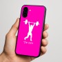 כיסוי בעיצוב אישי עם השם שלך לדגם - Nothing Phone (3a) בעיצוב הרמת משקולות