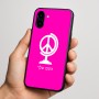 כיסוי בעיצוב אישי עם השם שלך לדגם - Nothing Phone (3a) בעיצוב גלובוסי שלום
