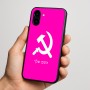 כיסוי בעיצוב אישי עם השם שלך לדגם - Nothing Phone (3a) בעיצוב פטיש ומגל
