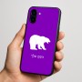 כיסוי בעיצוב אישי עם השם שלך לדגם - Nothing Phone (3a) בעיצוב דוב