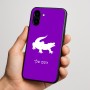 כיסוי בעיצוב אישי עם השם שלך לדגם - Nothing Phone (3a) בעיצוב תנין