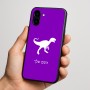 כיסוי בעיצוב אישי עם השם שלך לדגם - Nothing Phone (3a) בעיצוב דינוזאור