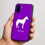 כיסוי בעיצוב אישי עם השם שלך לדגם - Nothing Phone (3a) בעיצוב סוס