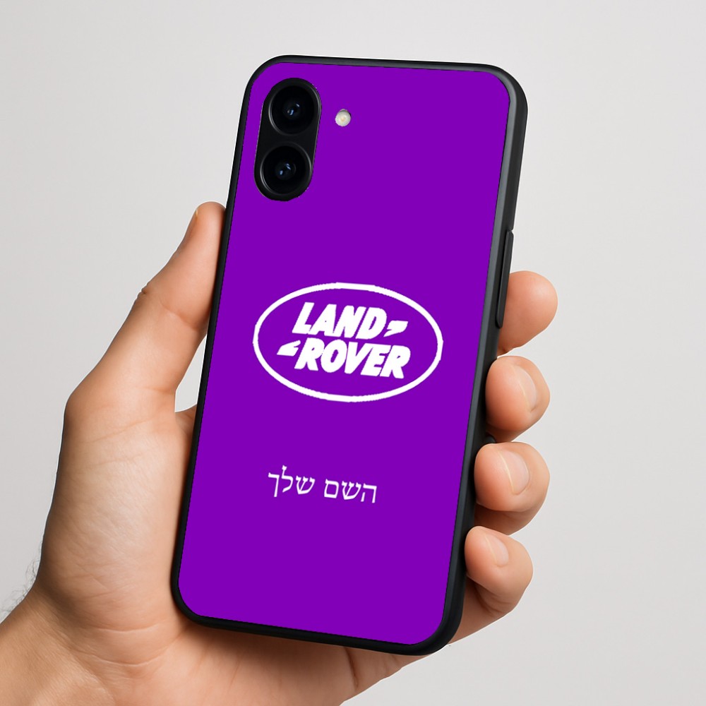 כיסוי בעיצוב אישי עם השם שלך לדגם - Nothing Phone (3a) בעיצוב לנד רובר