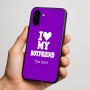 כיסוי בעיצוב אישי עם השם שלך לדגם - Nothing Phone (3a) בעיצוב אוהבת את החבר שלי