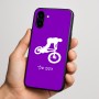 כיסוי בעיצוב אישי עם השם שלך לדגם - Nothing Phone (3a) בעיצוב רוכב אופניים
