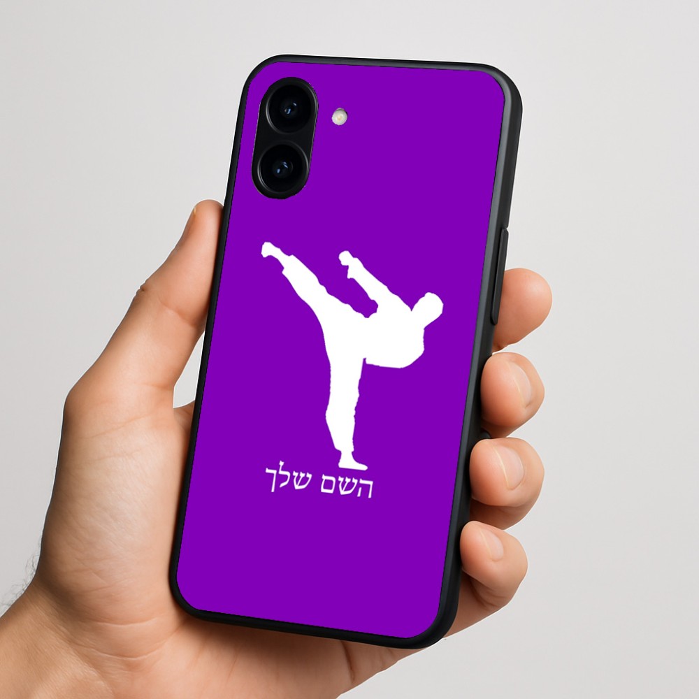 כיסוי בעיצוב אישי עם השם שלך לדגם - Nothing Phone (3a) בעיצוב קרטה