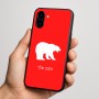 כיסוי בעיצוב אישי עם השם שלך לדגם - Nothing Phone (3a) בעיצוב דוב