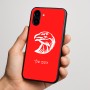 כיסוי בעיצוב אישי עם השם שלך לדגם - Nothing Phone (3a) בעיצוב ראש נשר