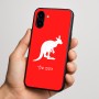 כיסוי בעיצוב אישי עם השם שלך לדגם - Nothing Phone (3a) בעיצוב קנגורו
