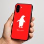כיסוי בעיצוב אישי עם השם שלך לדגם - Nothing Phone (3a) בעיצוב פינגווין