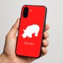 כיסוי בעיצוב אישי עם השם שלך לדגם - Nothing Phone (3a) בעיצוב קרנף