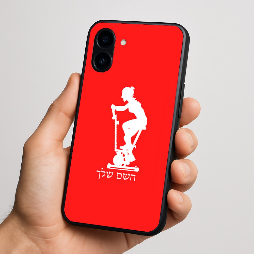 כיסוי בעיצוב אישי עם השם שלך לדגם - Nothing Phone (3a) בעיצוב אימון ספינינג - אישה