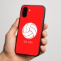 כיסוי בעיצוב אישי עם השם שלך לדגם - Nothing Phone (3a) בעיצוב כדור כדורעף